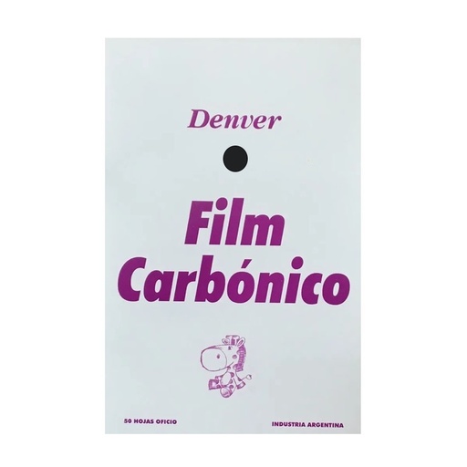 [2111] CARBONICO DENVER FILM NEGRO 50H