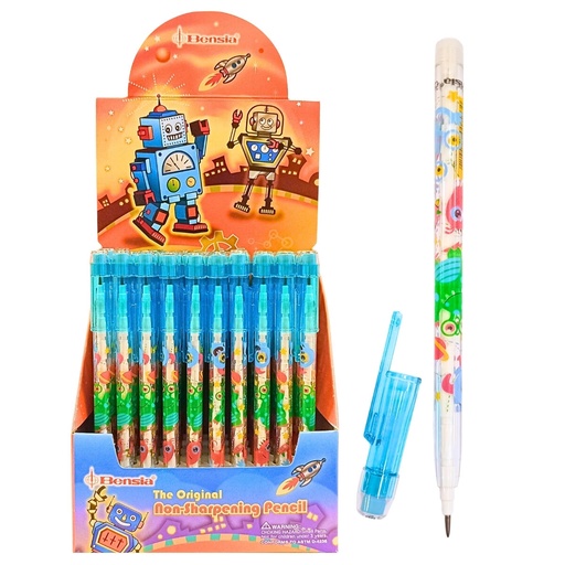 [101526] LAPIZ PUNTA INTERCAMBIABLE + GOMA MINI MONSTRUOS