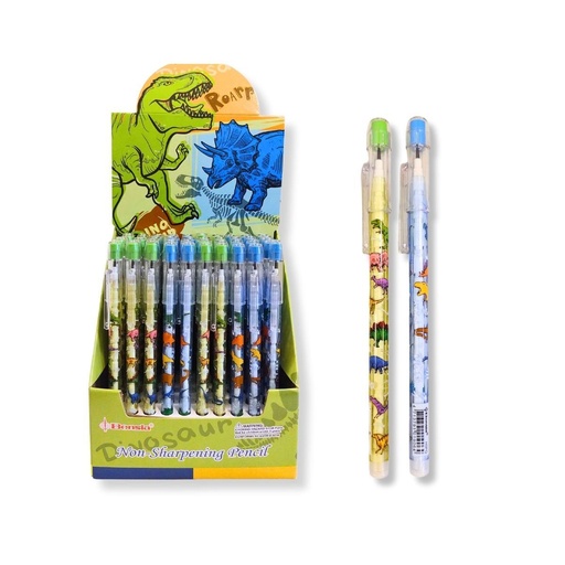 [101906] LAPIZ COLOURS PUNTA INTERCAMBIABLE + GOMA DINOS