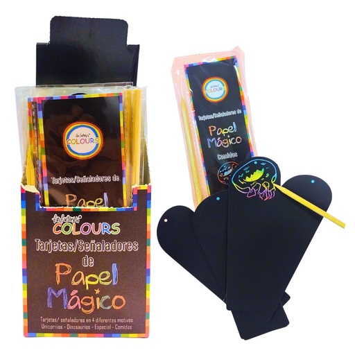 [26354] PAPEL MAGICO SEÑALADOR X4 HOJAS