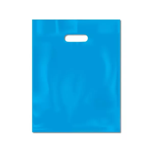 [0691-00564] BOLSA RIÑON 35X45 LISA COLOR CELESTE X50