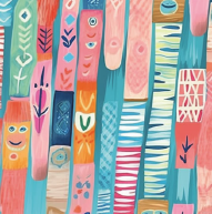 [5116] PAPEL MAG PARA REGALO 70X100 X10 5116 TOTEMS