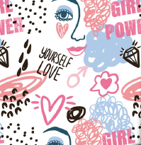 [5118] PAPEL MAG P/REGALO 70X100 X10 5118 YOURSELF LOVE