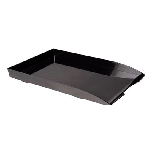[200-0150] BANDEJA PAPELERA LIGGO OFICIO NEGRO