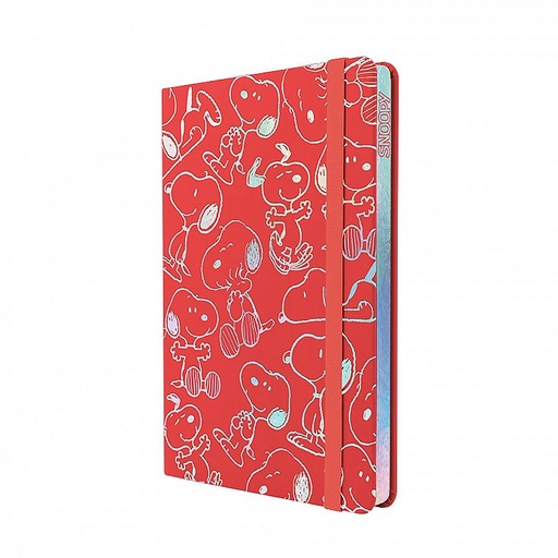 [1246134] LIBRETA MOOVING NOTES A5 T/D SNOOPY RAYADO