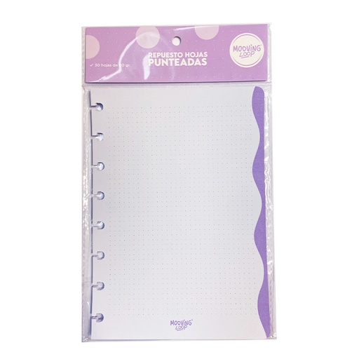 [1722013] REPUESTO MOOVING LOOP A5 30H PUNTEADO