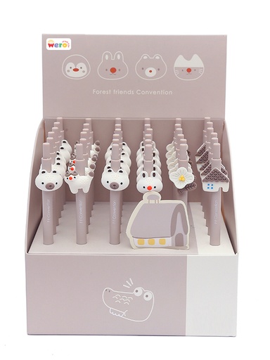 [WE3018] BOLIGRAFO WERO RETRACTIL X1 FOREST CONVENTION