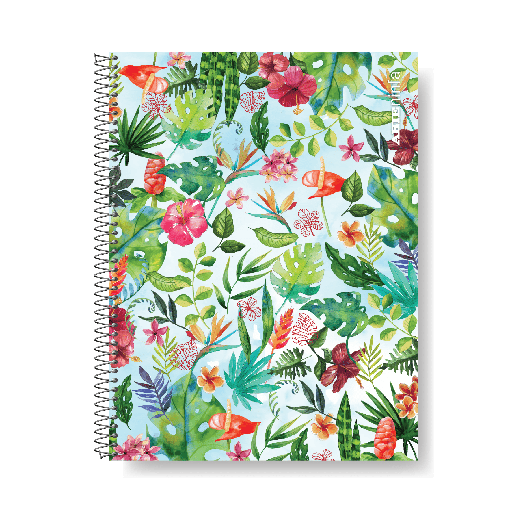 [334401] CUADERNO ARTE NINFA 16X21 80H RAYADO TAPA SEMI RIGIDA