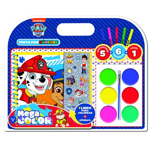 [6000] SET VERTICE MEGA COLOR PAW PATROL