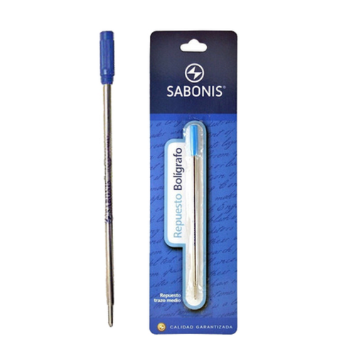 [R1TPA] REPUESTO SABONIS PARA BOLIGRAFO RETRACTIL X1 AZUL