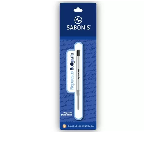 [R1TPN] REPUESTO SABONIS PARA BOLIGRAFO RETRACTIL X1 NEGRO