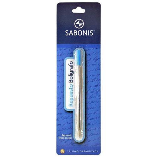 [R2TCA] REPUESTO SABONIS PARA BOLIGRAFO MEDIO GIRO X1 AZUL