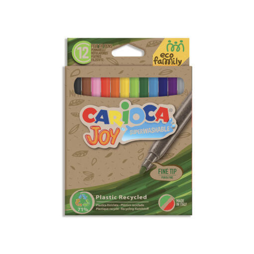 [43100] MARCADOR CARIOCA JOY ECOFAMILY X12