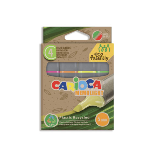 [43098] RESALTADOR CARIOCA ECOFAMILY X4