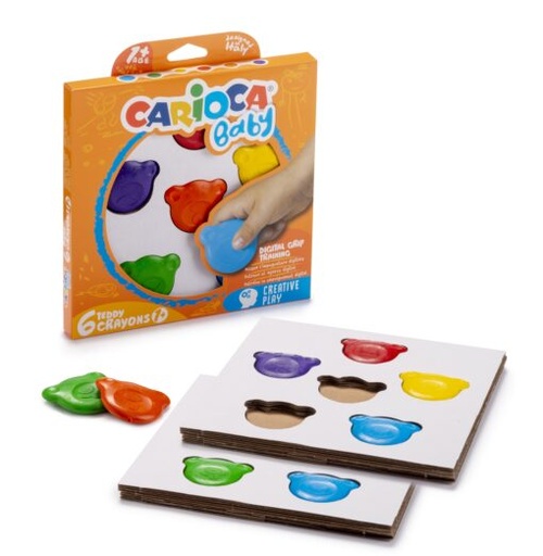 [42956] CRAYONES CARIOCA BABY X6 TEDDY