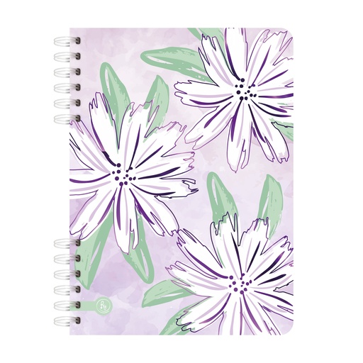 [1018] CUADERNO RY A5 15X21 ANILLADO 80 HOJAS ACUARELA 1018