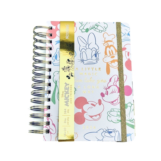 [1418253] AGENDA MOOVING 14X20 DXP MICKEY Y FRIENDS