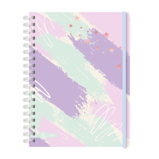 [8037] AGENDA RY 15X21 SV 8037 ACUARELA VARIOS DISEÑOS