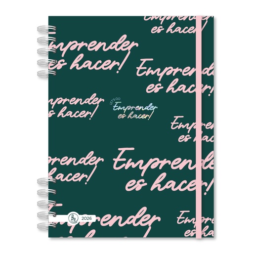 [8012] AGENDA RY 15X21 DXP 8012 EMPRENDEDORES VARIOS DISEÑOS