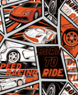 [5126] PAPEL MAG PARA REGALO 70X100 X10 5126 RIDE