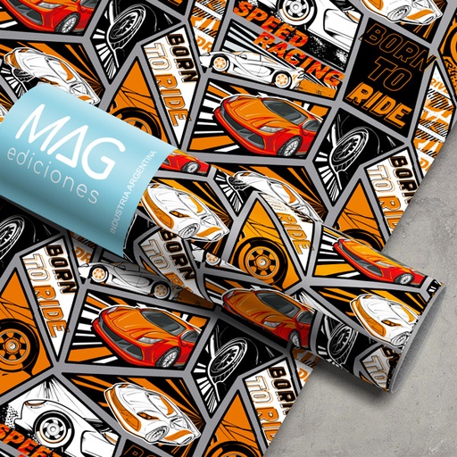 [5126] PAPEL PARA REGALO MAG 70X100 X10 5126 RIDE