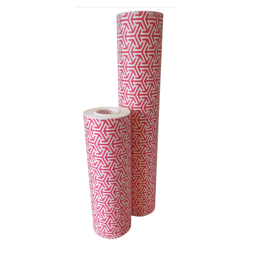 [0687-00954] BOBINA EVACOLOR 60CMX140MT OBRA TEJIDO ROJO