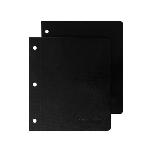 [200-300] CARPETA UO Nº3 2 TAPAS FIBRA NEGRA X20