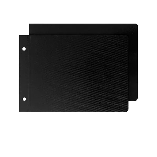 [200-500] CARPETA 2 TAPAS Nº5 UO FIBRA NEGRA X1