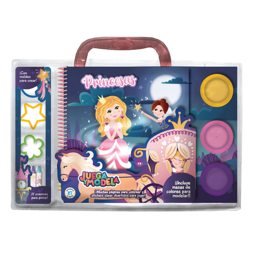 [9789878973944] SET 87 JUEGA Y MODELA PRINCESAS
