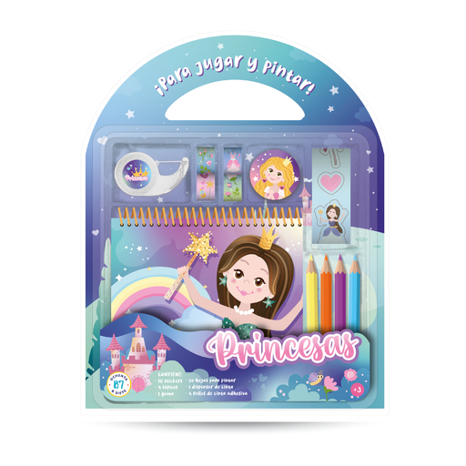 [9789878973104] SET 87 PARA JUGAR Y PINTAR PRINCESAS