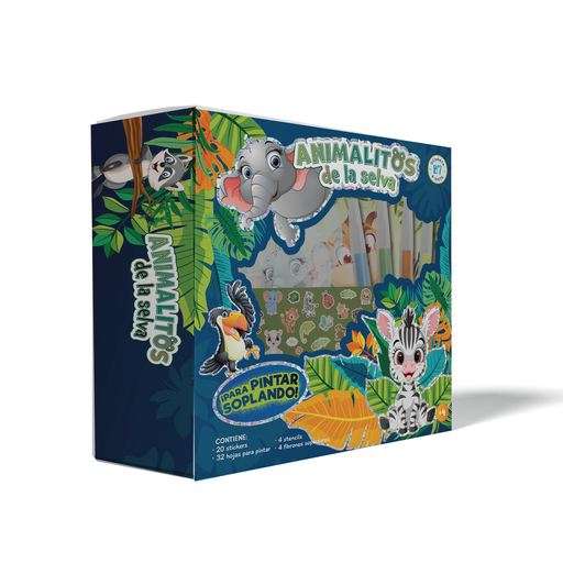 [9789878973821] SET 87 PINTAR SOPLANDO ANIMALITOS DE LA SELVA