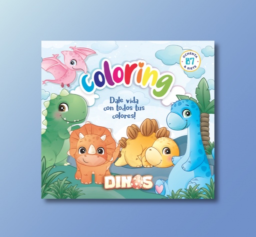 [9789874860460] LIBRO 87 COLORING DINOS