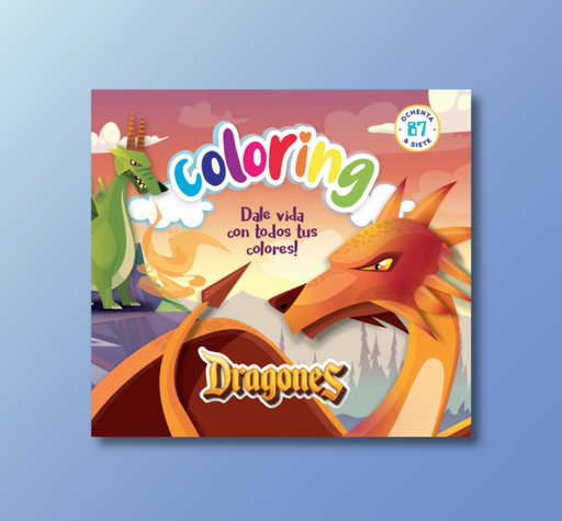 [9789874860477] LIBRO 87 COLORING DRAGONES