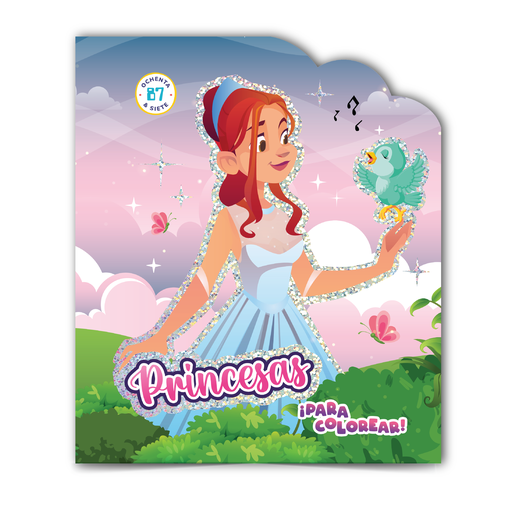 [9789878973470] LIBRO 87 PARA COLOREAR MINI PRINCESAS