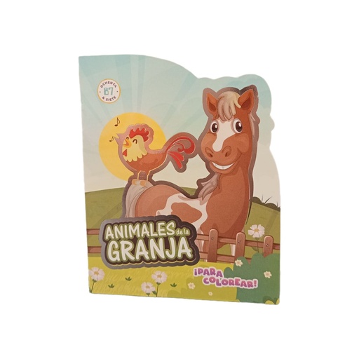 [9789878973463] LIBRO 87 PARA COLOREAR MINI ANIMALES DE LA GRANJA