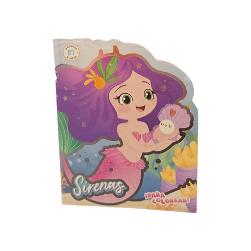 [731199063568] LIBRO 87 PARA COLOREAR MINI SIRENAS