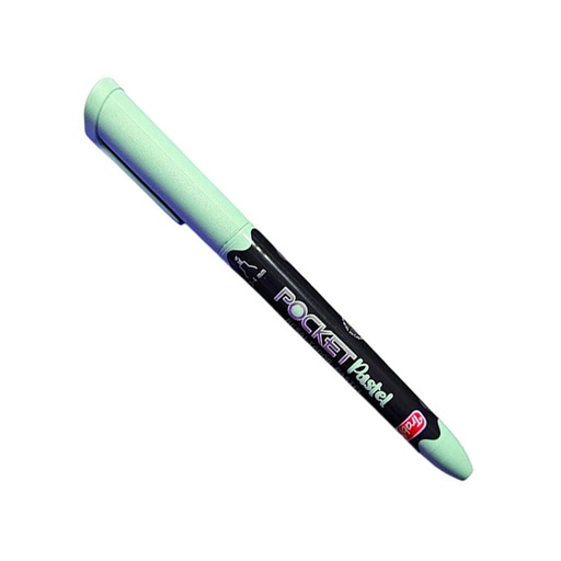 [TR12030] RESALTADOR TRABI POCKET PASTEL X12 VERDE
