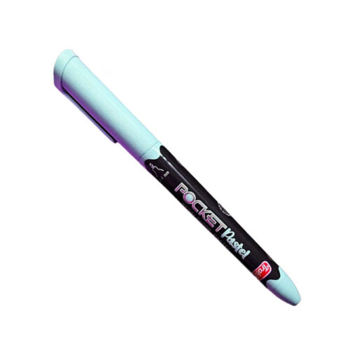 [TR12033] RESALTADOR TRABI POCKET PASTEL X12 CELESTE