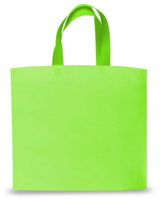 [PSF3030ALLVMZ] BOLSA TELA MANIJA CHICA 30X30X10CM VERDE MANZANA