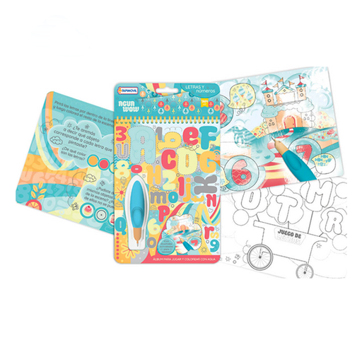 [TAP00521] SET AGUA WOW TAPIMOVIL LETRAS Y NUMEROS