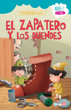 [DR-192] LIBRO DREAMS ART APRENDIENDO A LEER NIVEL 2 6-7 AÑOS EL ZAPATERO Y LOS DUENDES