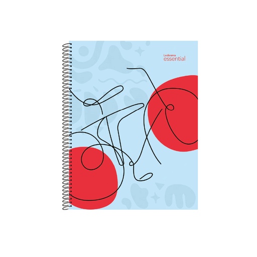 [104648] CUADERNO LEDESMA ESSENTIAL 2 22X29 84H CUADRICULADO
