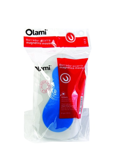 [BOR ER-8] BORRADOR OLAMI TIPO MOUSE PARA PIZARRA BLANCA CON IMAN