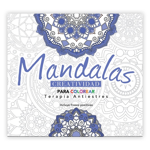 [1094] LIBRO MANDALAS PARA COLOREAR TERAPIA ANTIESTRES CREATIVIDAD