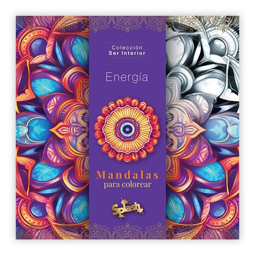 [1102-] LIBRO MANDALAS PARA COLOREAR COLECCION SER INTERIOR ENERGIA