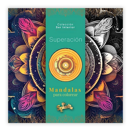 [1106-] LIBRO MANDALAS PARA COLOREAR COLECCION SER INTERIOR SUPERACION
