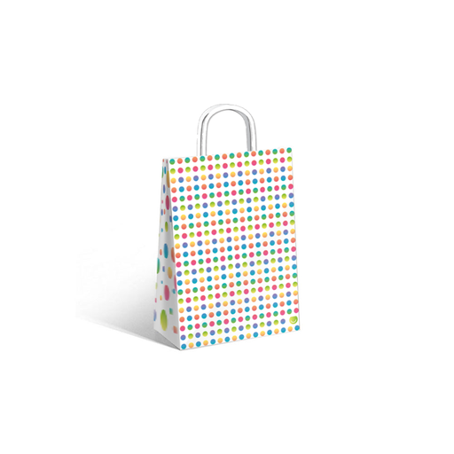 [44401711] BOLSA RP COLOUR DOTS 14X08X20 DISCONTINUO