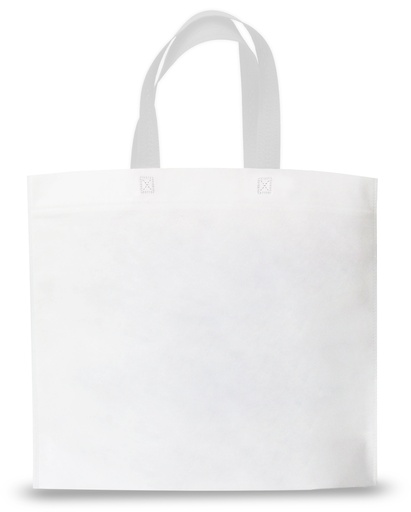 [PSF3030ALLBLA] BOLSA TELA MANIJA CHICA 30X30X10CM BLANCO
