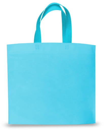 [PSF3030ALLCLT] BOLSA TELA MANIJA CHICA 30X30X10CM CELESTE