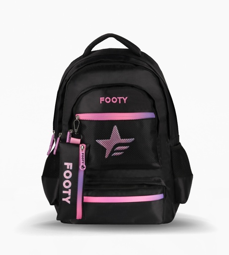 [F1043] MOCHILA FOOTY ESPALDA 18'' BIG KIDS STAR